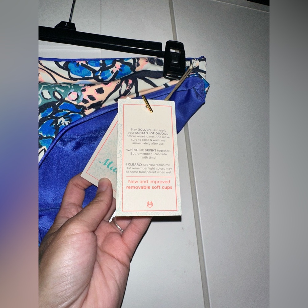 NWT Maaji Wedgewood Deck Reversible Bikini Bottom In Sublime - Picture 11 of 15
